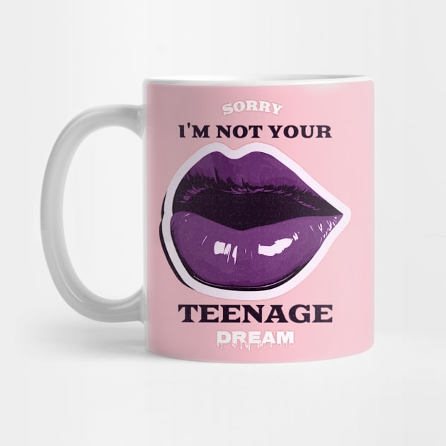 Teenage Dream Lips by Tip Top Tee's